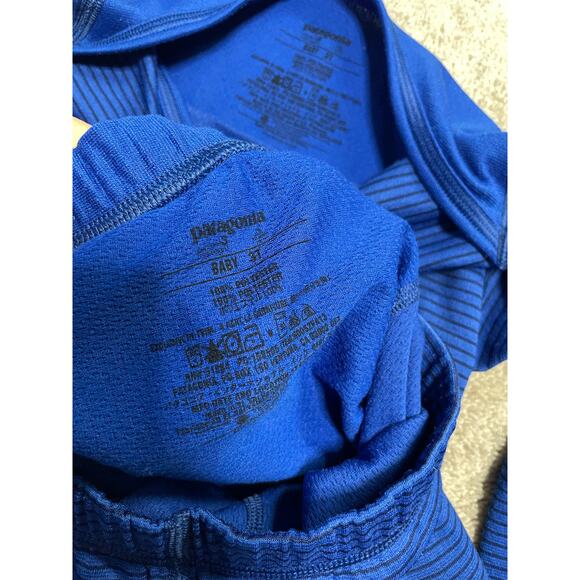 Patagonia Capilene Base Layer One Piece and Pants Size 3T Blue - Picture 5 of 7